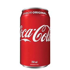 Refrigerante Coca Cola lata 350ml.
