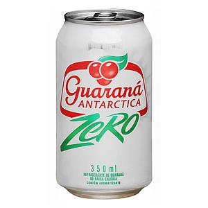 Refrigerante Guaraná Antarctica Zero Lata 350ml.