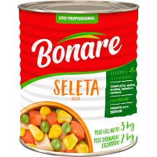 Seleta Legumes com Milho Bonare 300Gr.