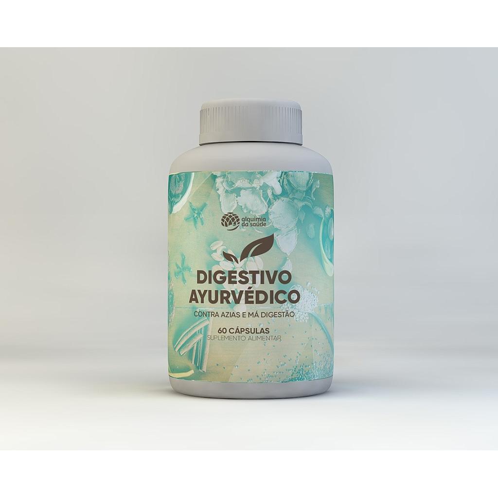 Suplemento Alimentar Digestivo Ayurvédico Alquimia da Saúde 60 caps 500mg