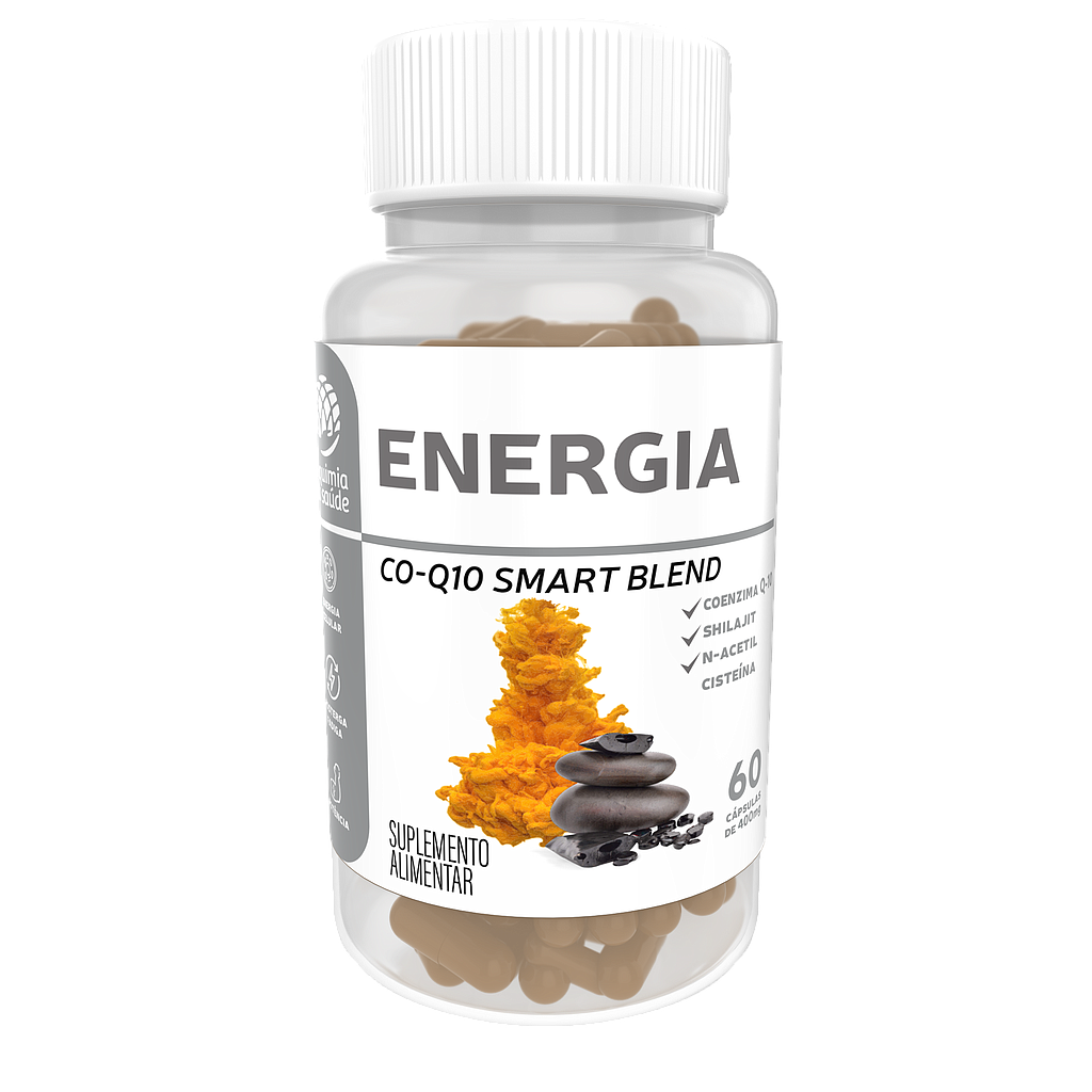 Suplemento Alimentar Energia CO-Q10 Smart Blend Alquimia da Saúde 60caps 400mg