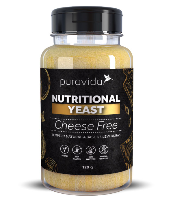 Tempero Natural Cheese Free Pura Vida 120gr