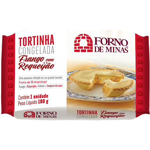 Torta de Frango com Requeijão Forno de Minas 180gr