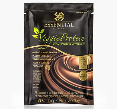 Veggie Protein Cacau Essential Nutrition 35gr