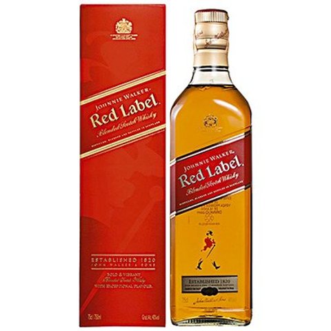 Whisky Johnnie Walker Red Label 1litro