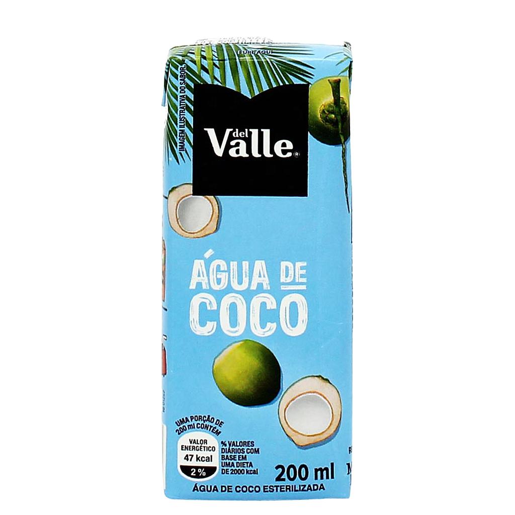 Água de Coco Del Valle 200ml