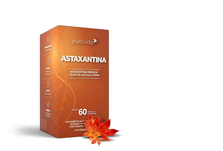 Astaxantina Pura Vida 60 cápsulas