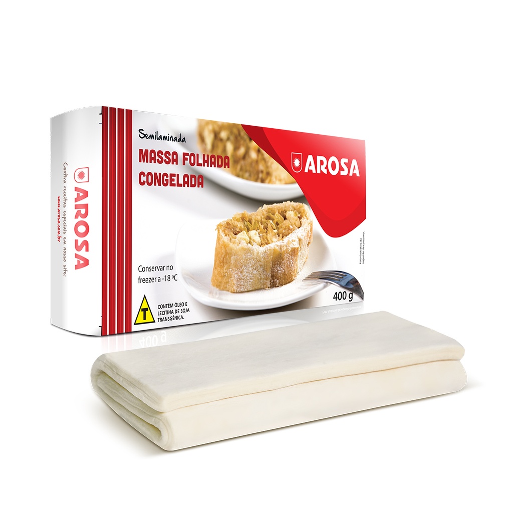 Massa Folhada Congelada Arosa Vol-au-vent 400 gr