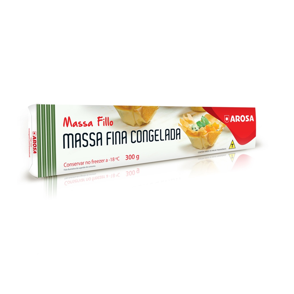 Massa Fina Congelada Fillo Arosa 300gr