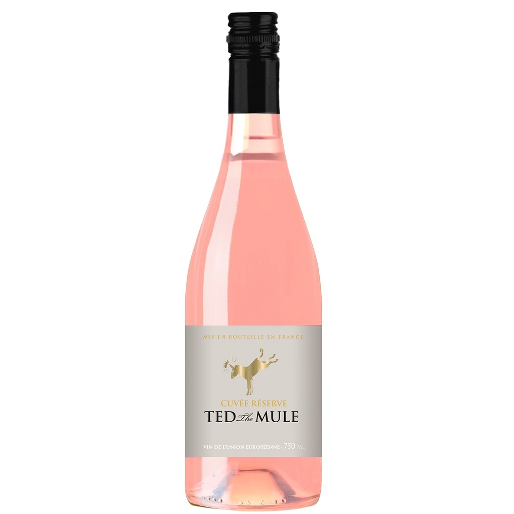 Vinho Fino Rosado Seco Francês Ted The Mule 750ml