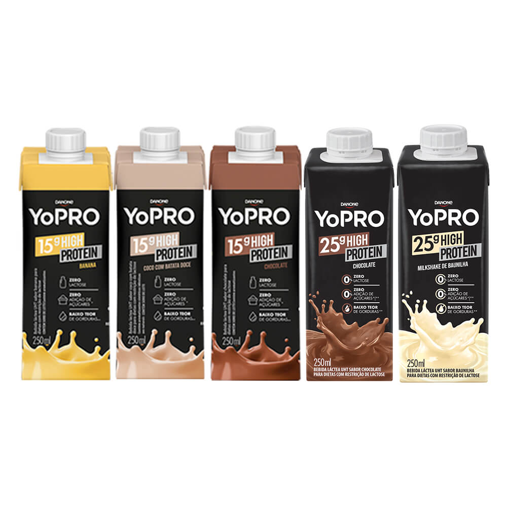 Bebida Láctea Yopro Protein Danone 250ml