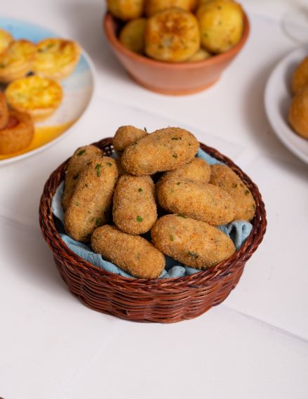 Mini Bolinho de Bacalhau