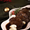 Filé mignon escalope ao molho Demi Glace