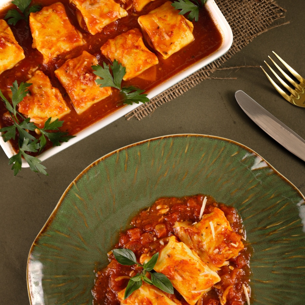 Fagottini de Damasco com Abacaxi