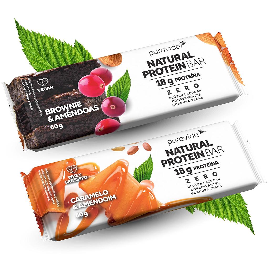 Natural Protein Bar Zero PuraVida 60gr