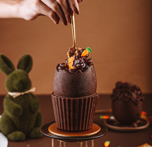 Ovo de Páscoa no Pote - Cake