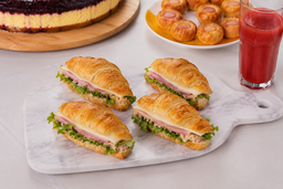 Mini Sanduíche de Croissant - 10 un